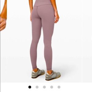 Lululemon Align 25” Size 8 Violet Verbena/Mulberry